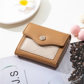 Women's short wallet Student change purse