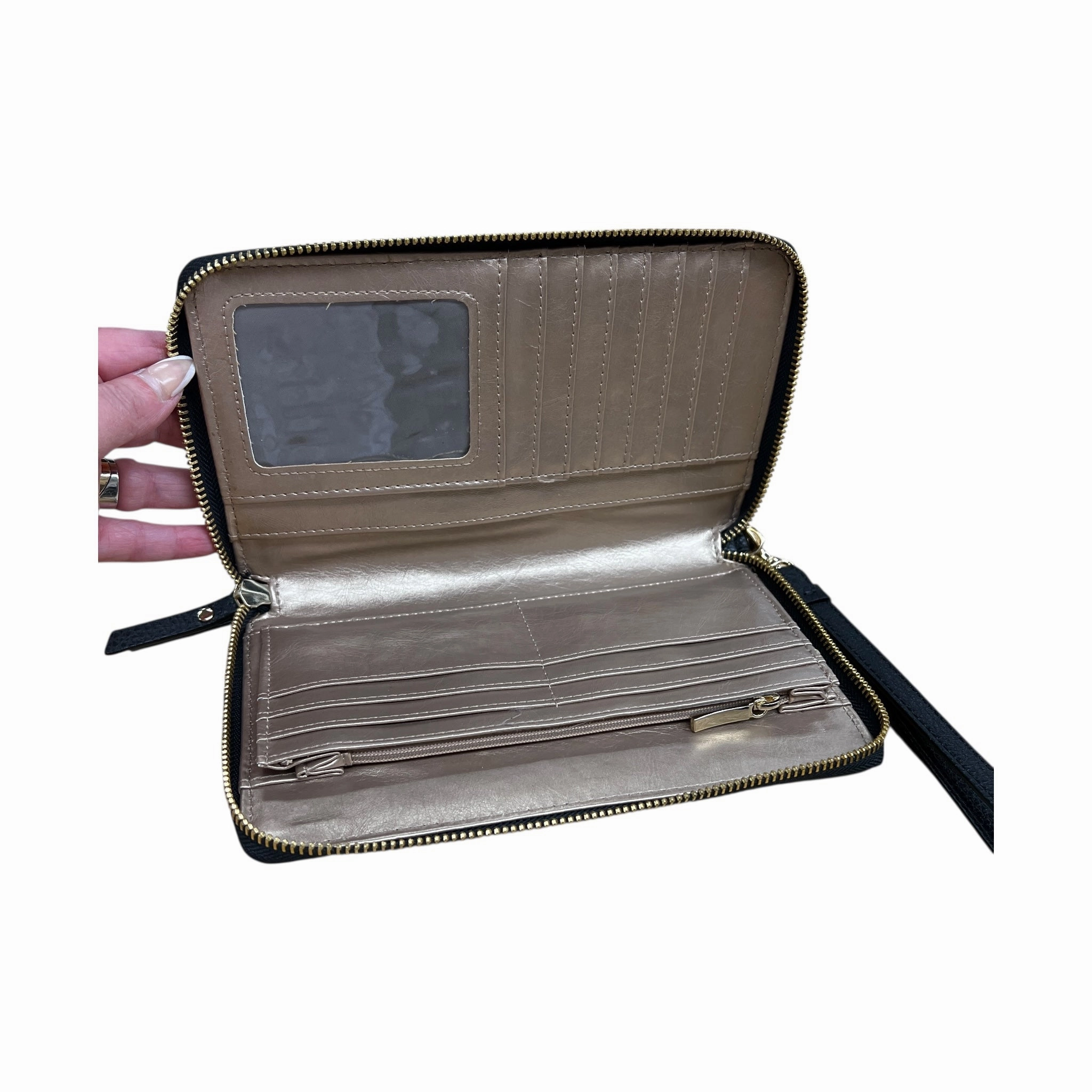 Wristlet By Anne Klein In Black, Size:Medium