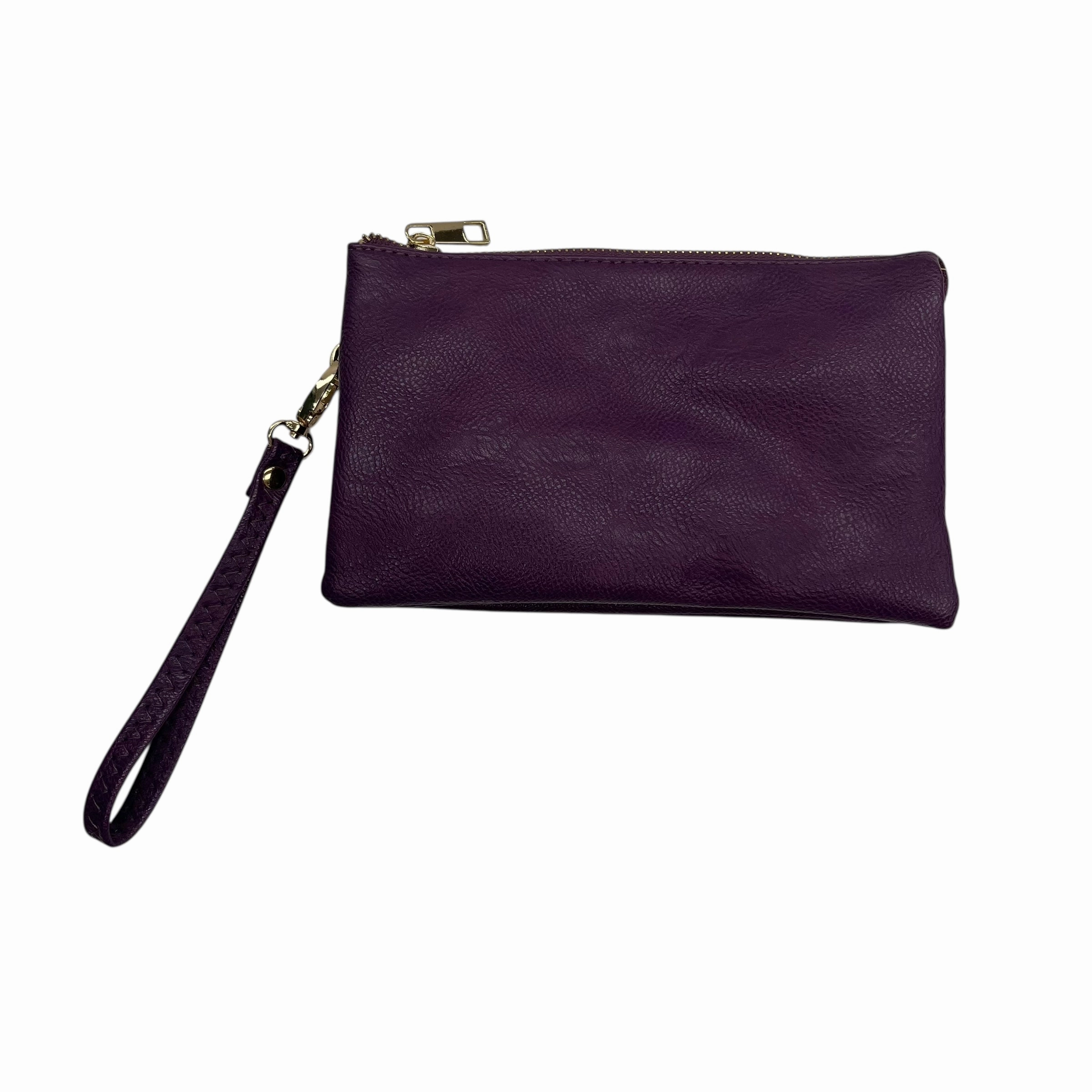 Wristlet By Clothes Mentor In Purple, Size:Large