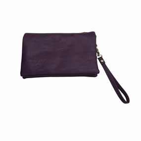 Wristlet By Clothes Mentor In Purple, Size:Large