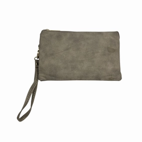 Wristlet By Clothes Mentor In Tan, Size:Large