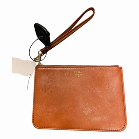 Wristlet By Fossil In Brown, Size:Small