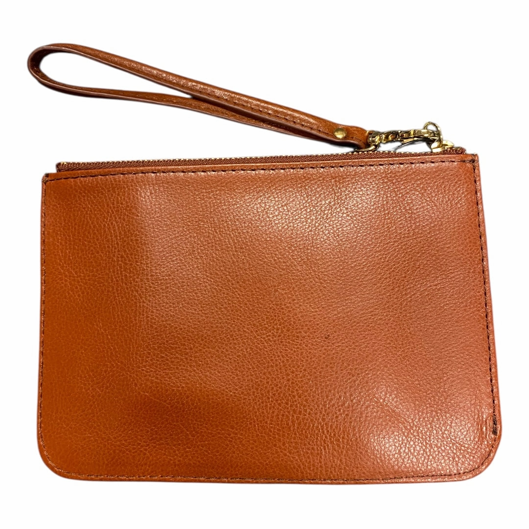 Wristlet By Fossil In Brown, Size:Small