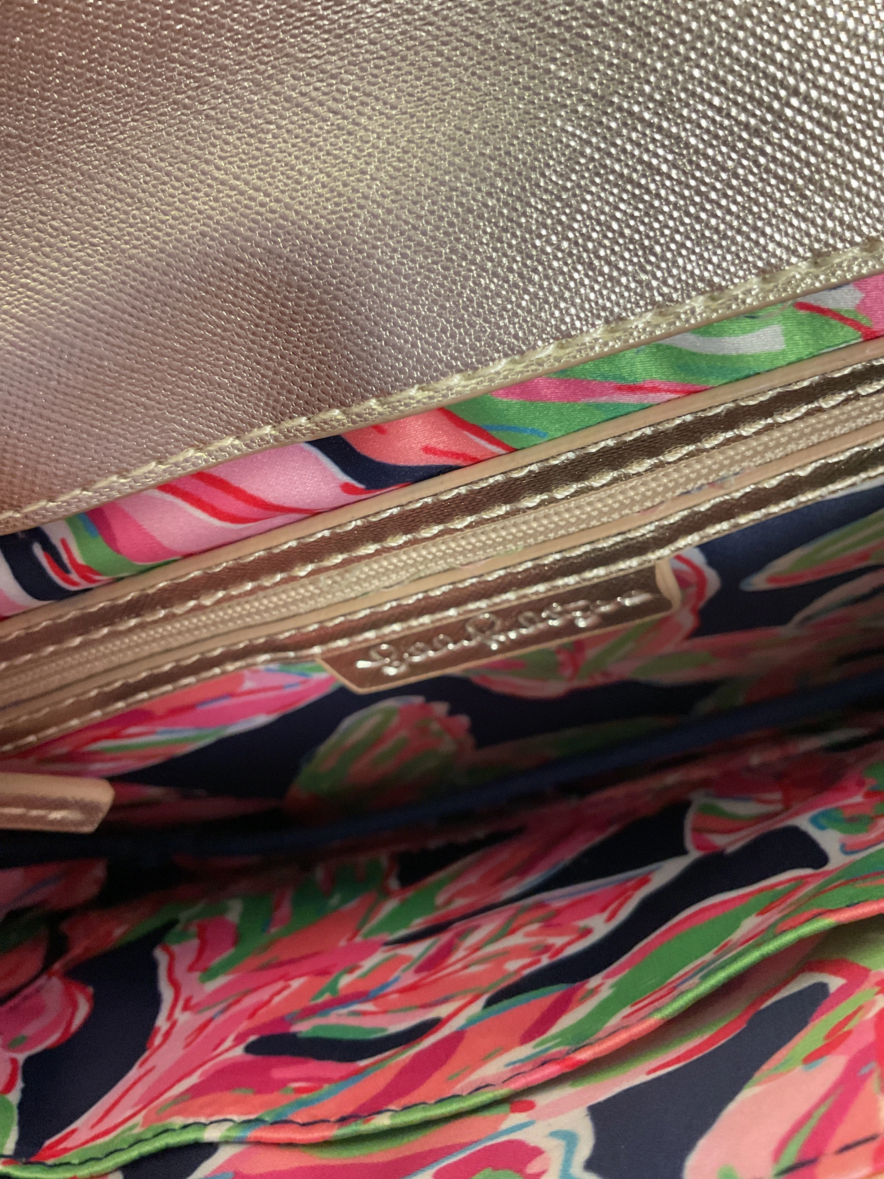 Wristlet By Lilly Pulitzer In Brown, Size:Large