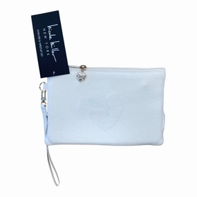 Wristlet By Nicole By Nicole Miller In White, Size:Medium