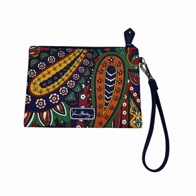 Wristlet By Vera Bradley In Blue, Size:Medium