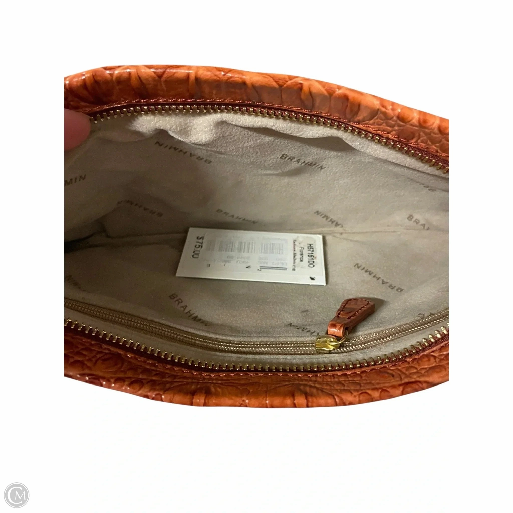 Wristlet Designer By Brahmin, Size: Medium