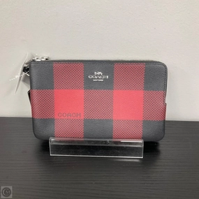 Wristlet Designer By Coach, Size: Large