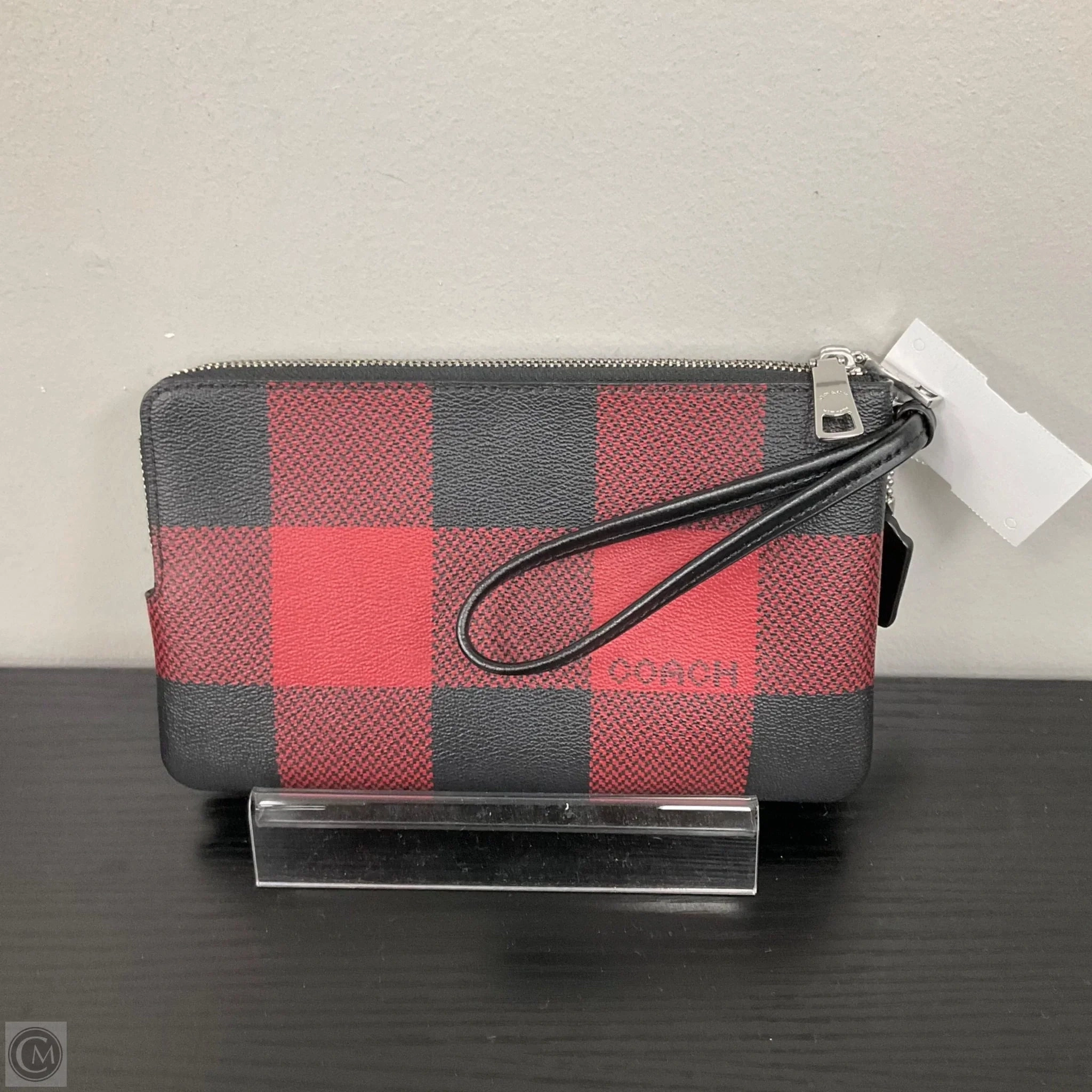 Wristlet Designer By Coach, Size: Large