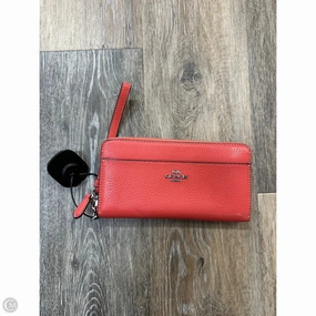 Wristlet Designer By Coach, Size: Large