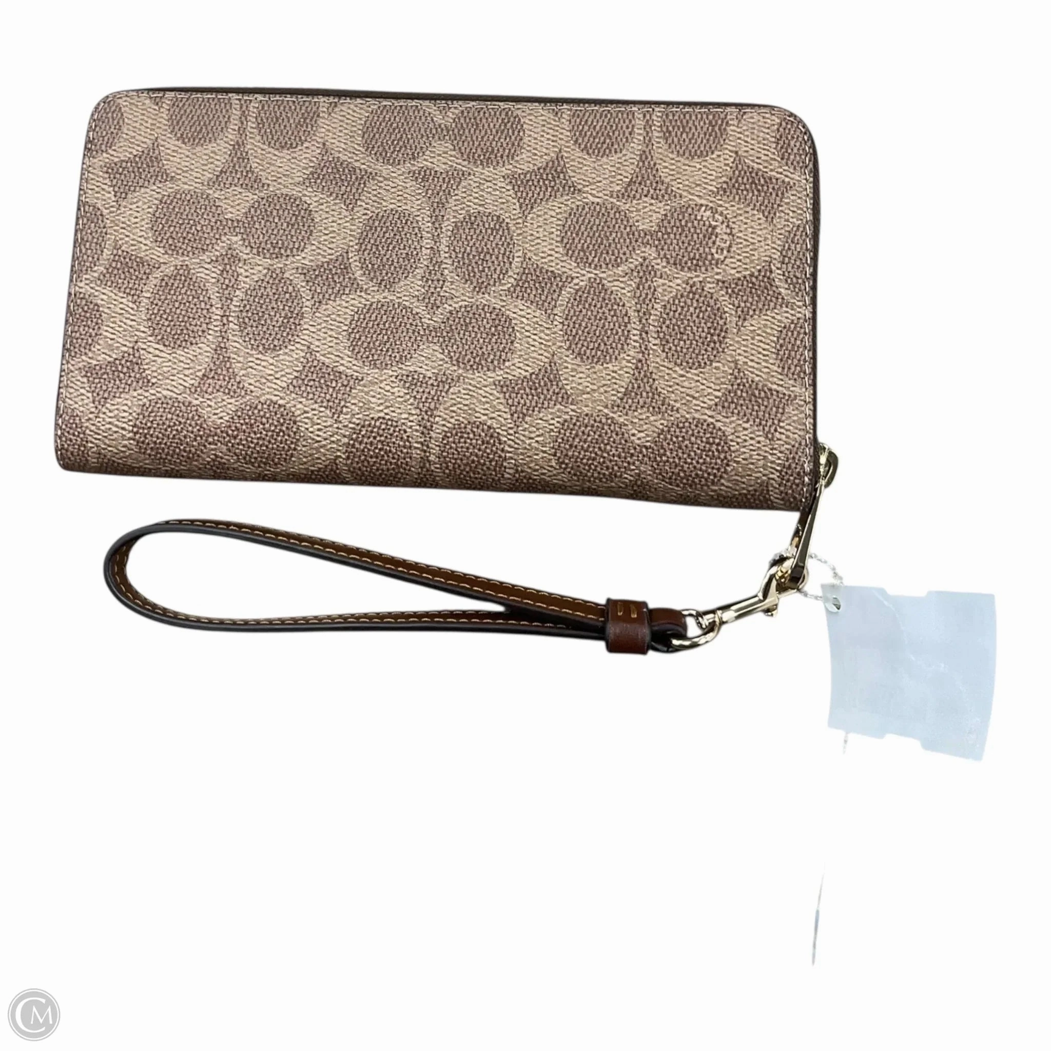 Wristlet Designer By Coach, Size: Large