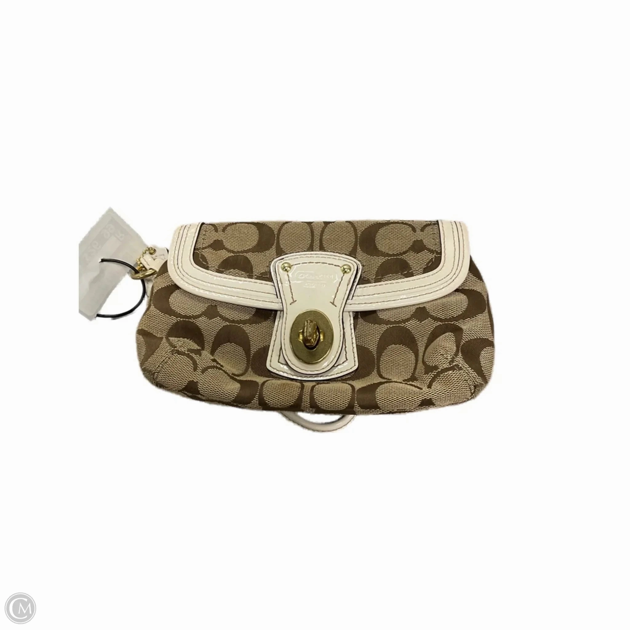 Wristlet Designer By Coach, Size: Large