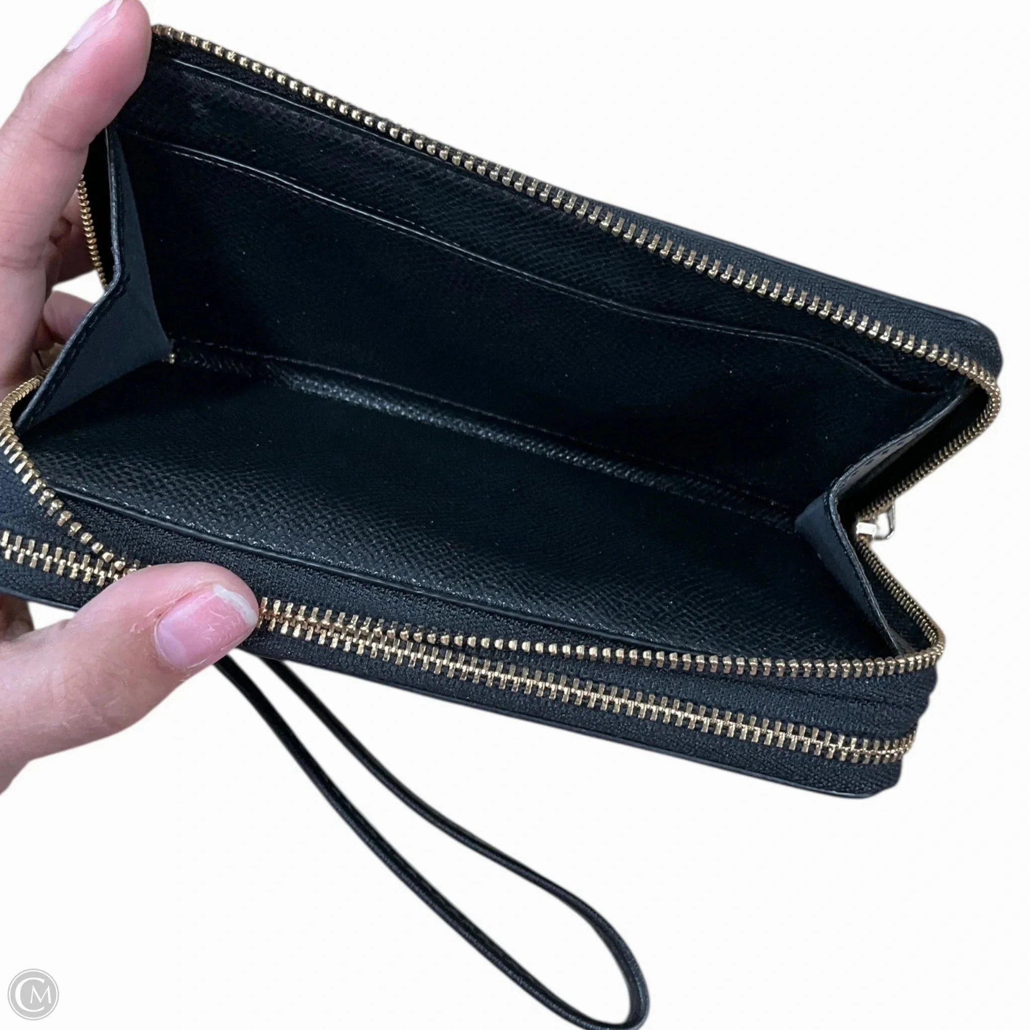 Wristlet Designer By Coach, Size: Medium