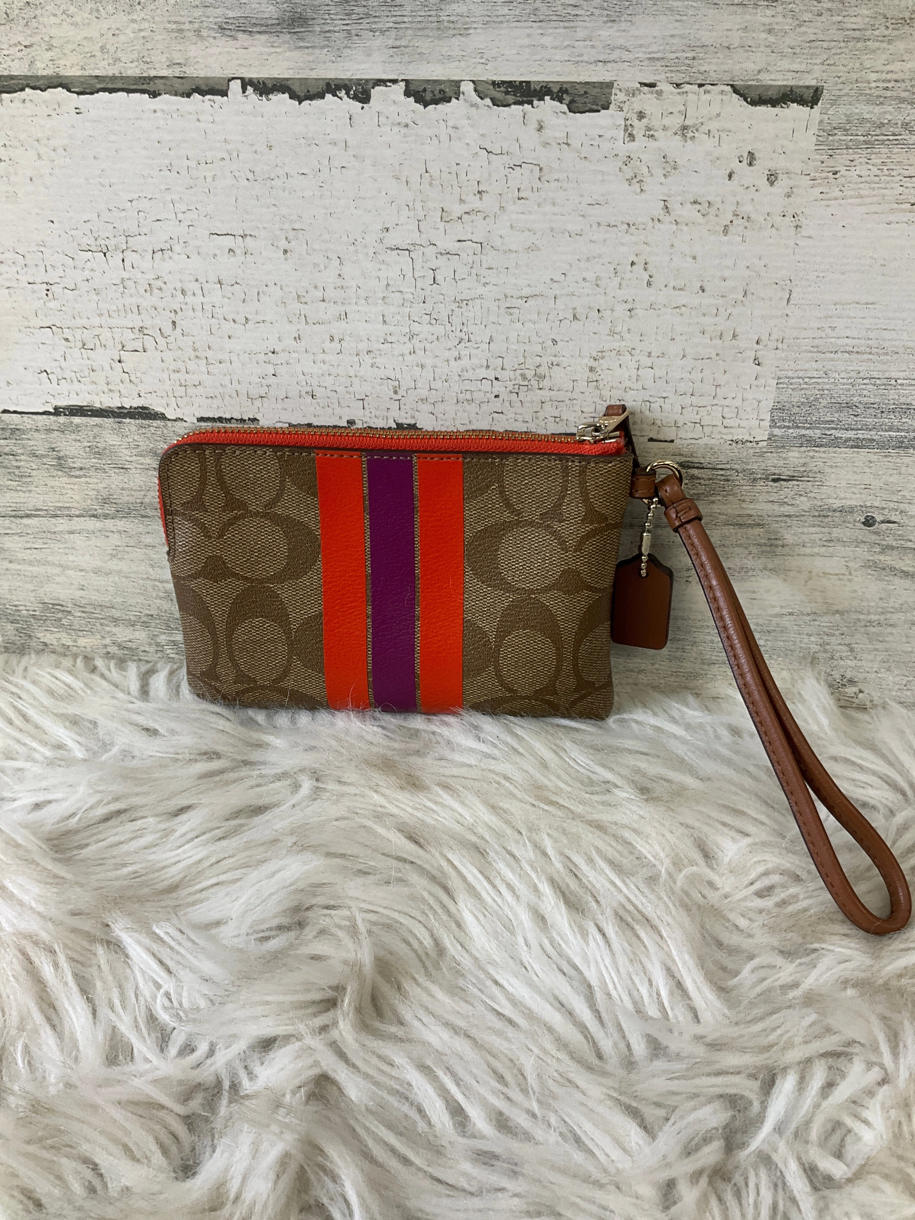 Wristlet Designer By Coach, Size: Medium