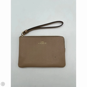Wristlet Designer By Coach, Size: Medium