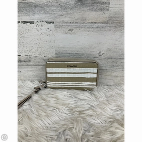 Wristlet Designer By Coach, Size: Medium
