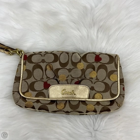 Wristlet Designer By Coach, Size: Medium