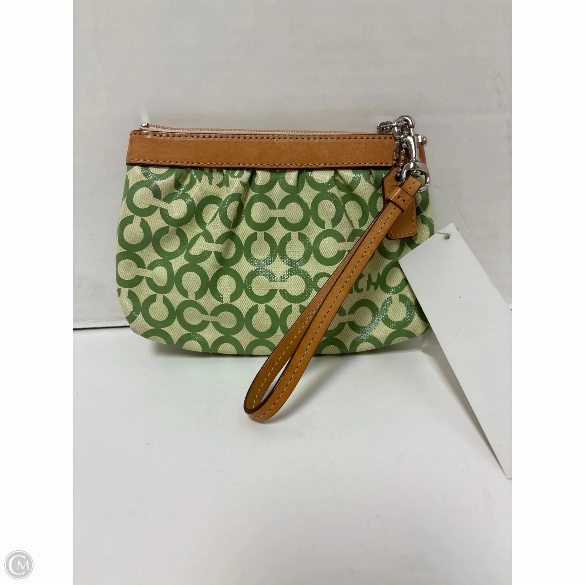 Wristlet Designer By Coach, Size: Medium