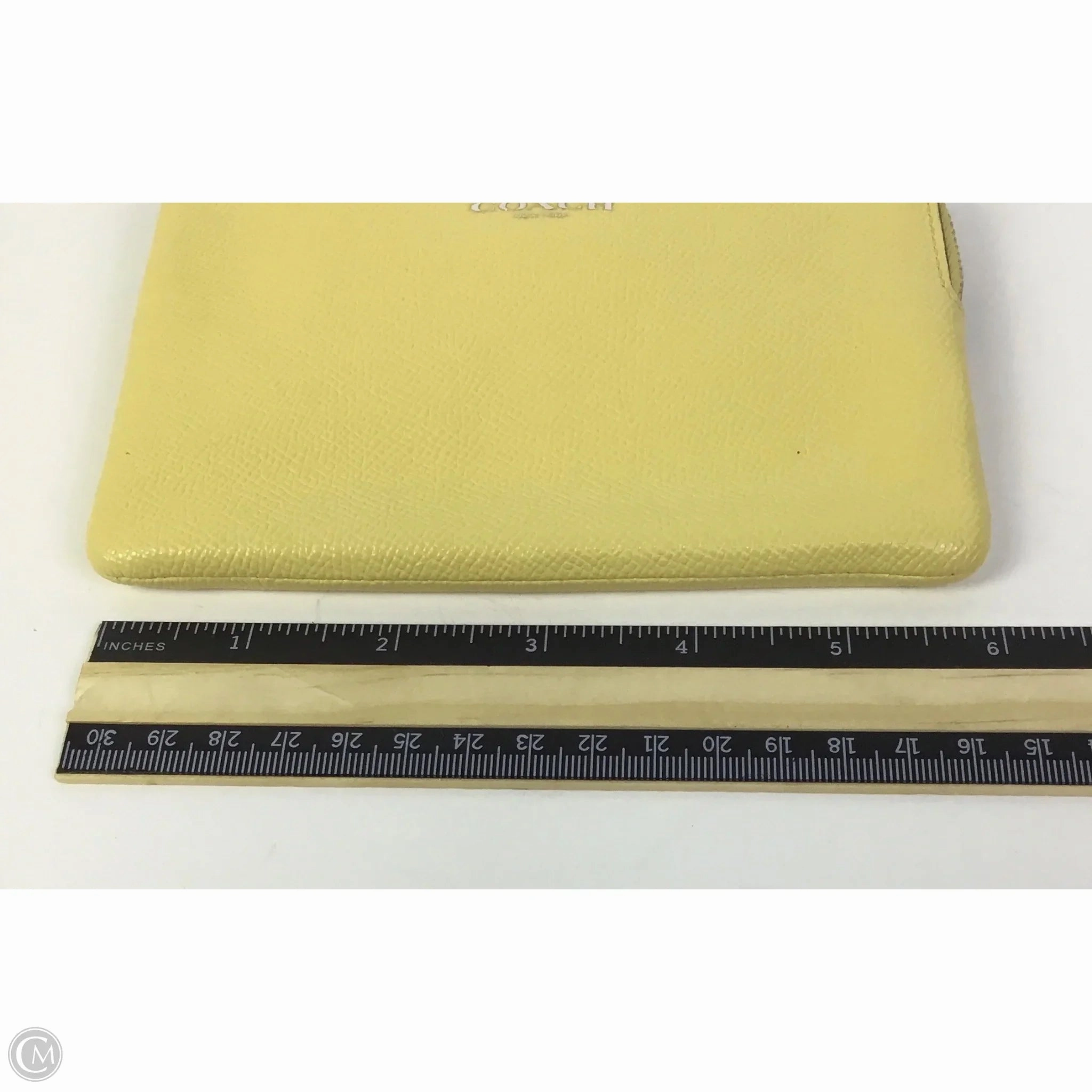 Wristlet Designer By Coach, Size: Medium