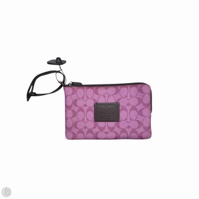 Wristlet Designer By Coach, Size: Medium