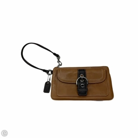 Wristlet Designer By Coach, Size: Medium