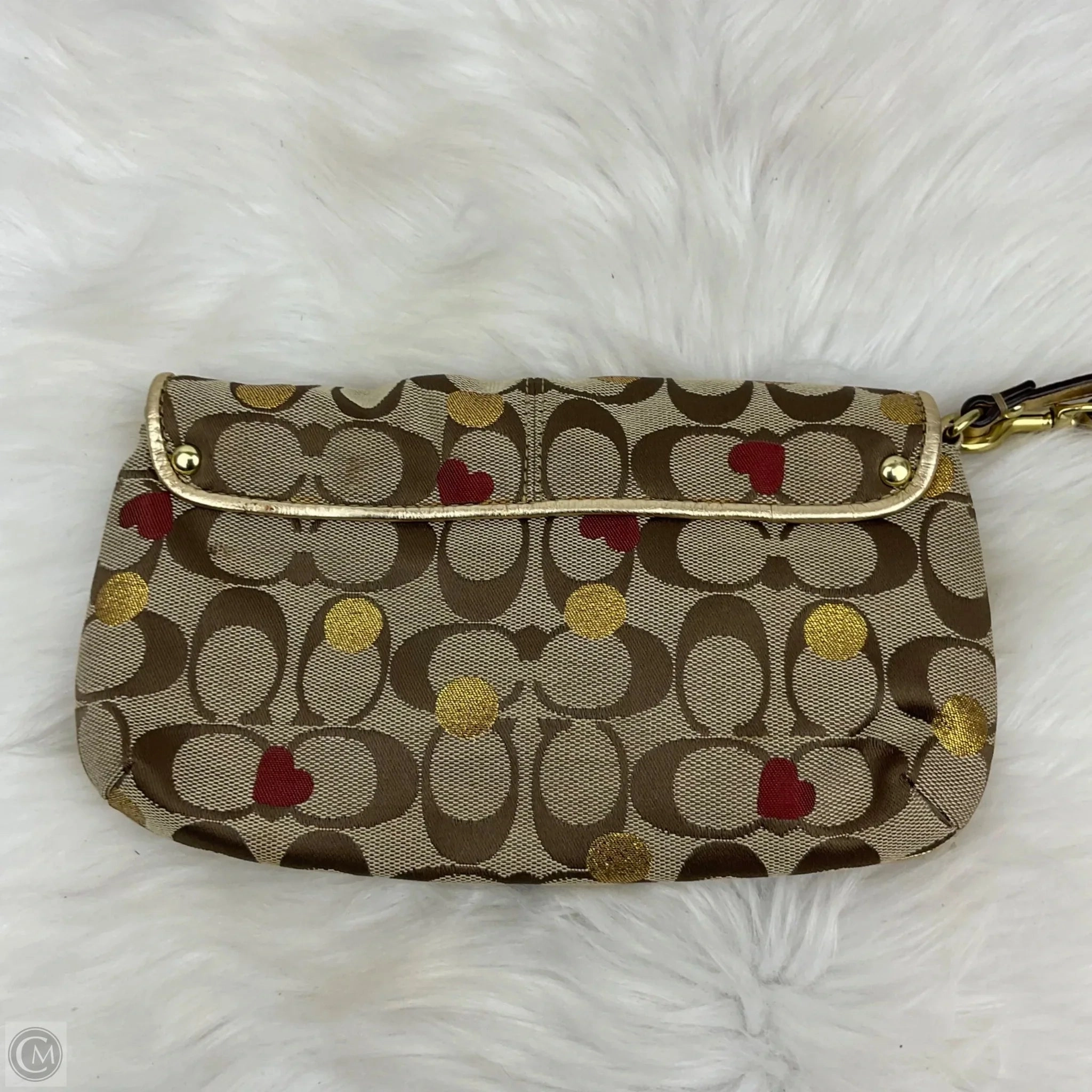 Wristlet Designer By Coach, Size: Medium