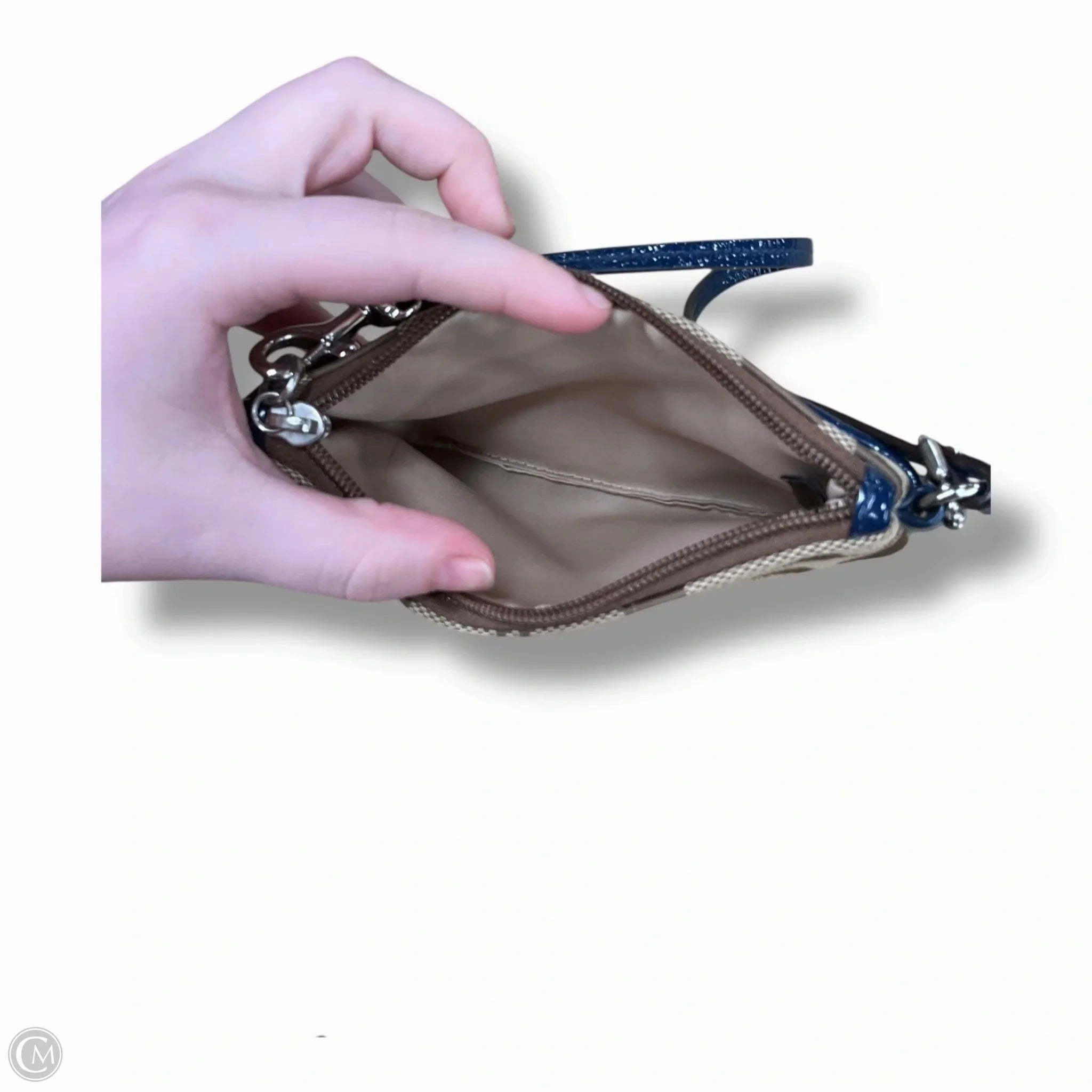 Wristlet Designer By Coach, Size: Medium