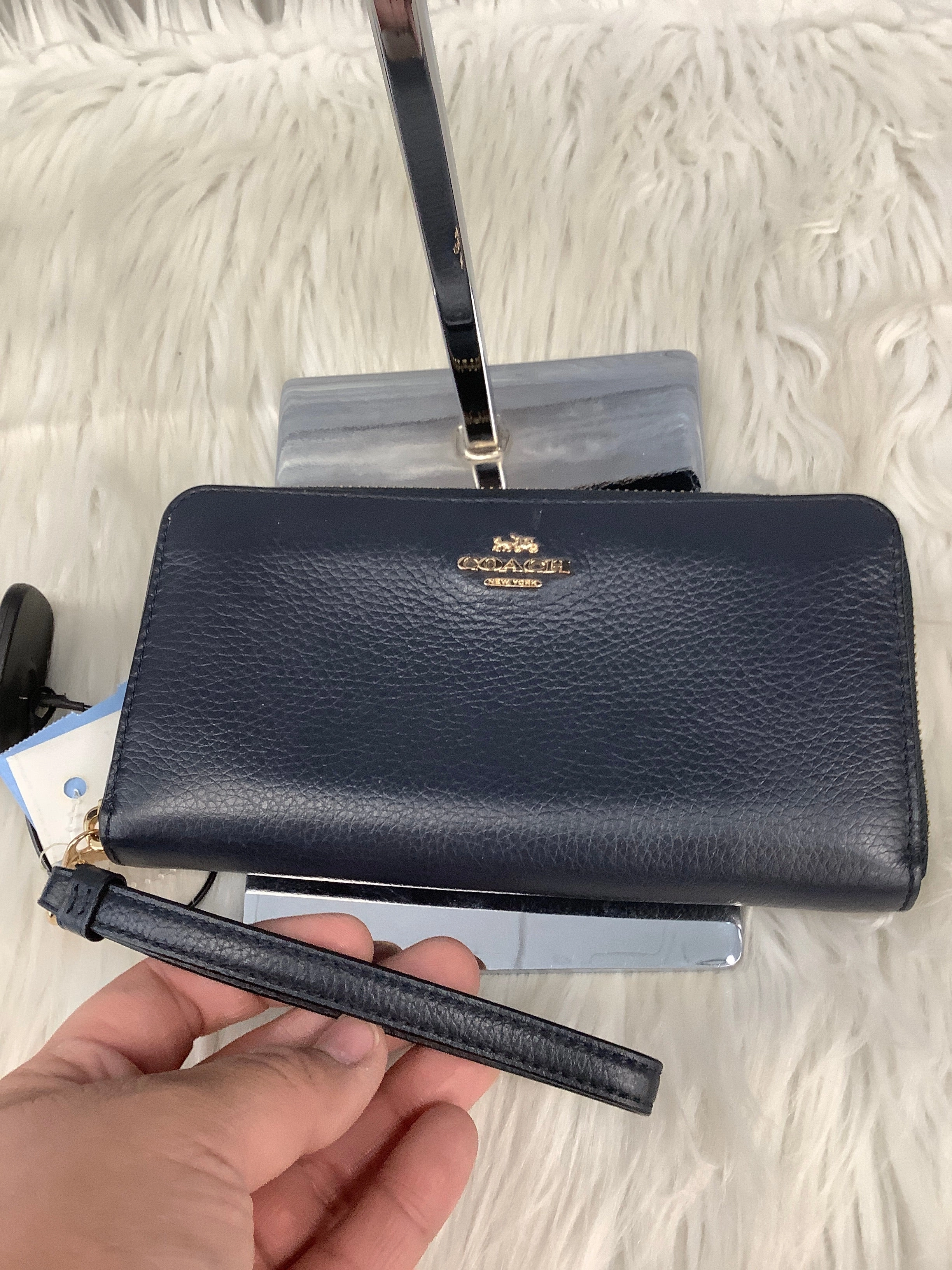 Wristlet Designer By Coach, Size: Medium