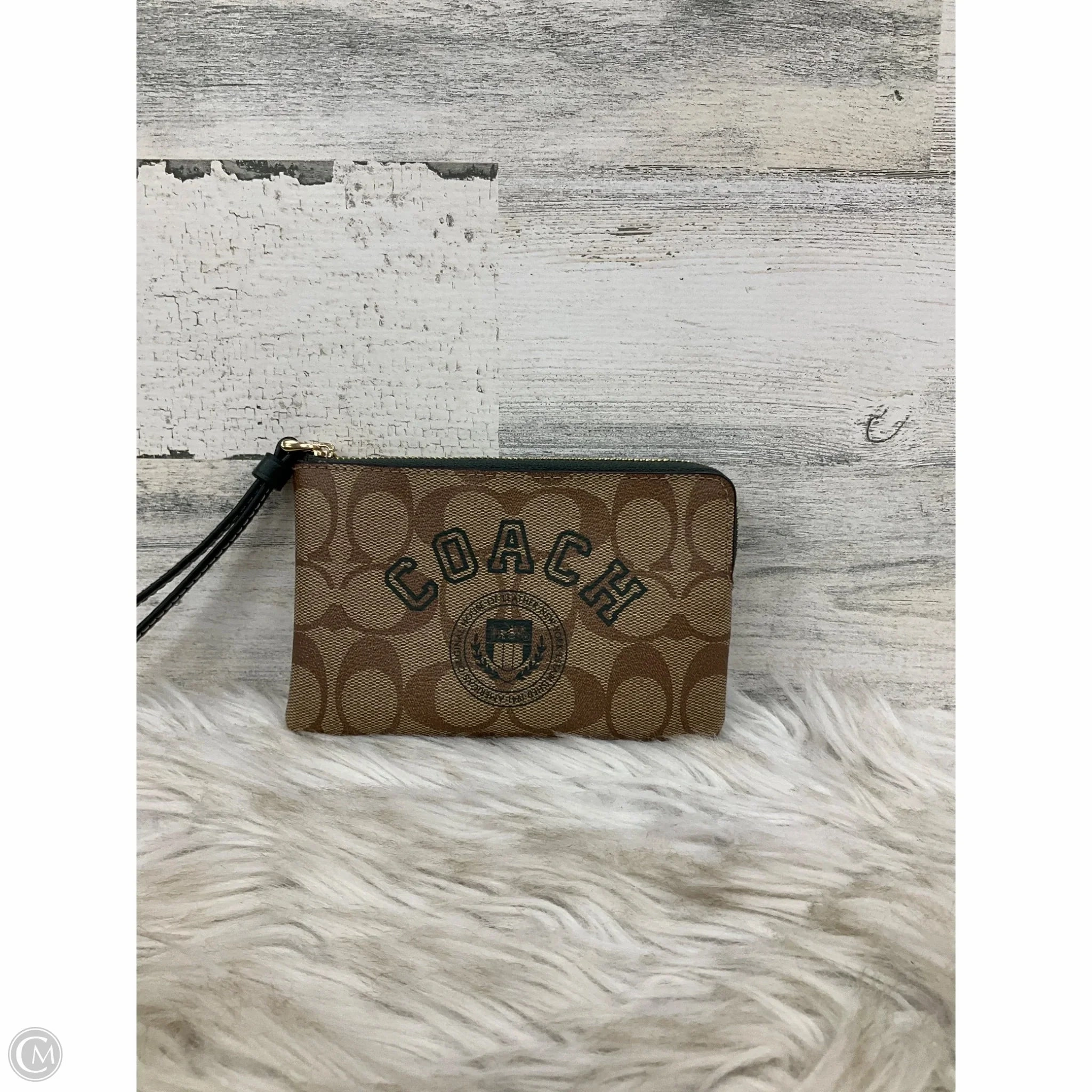 Wristlet Designer By Coach, Size: Medium