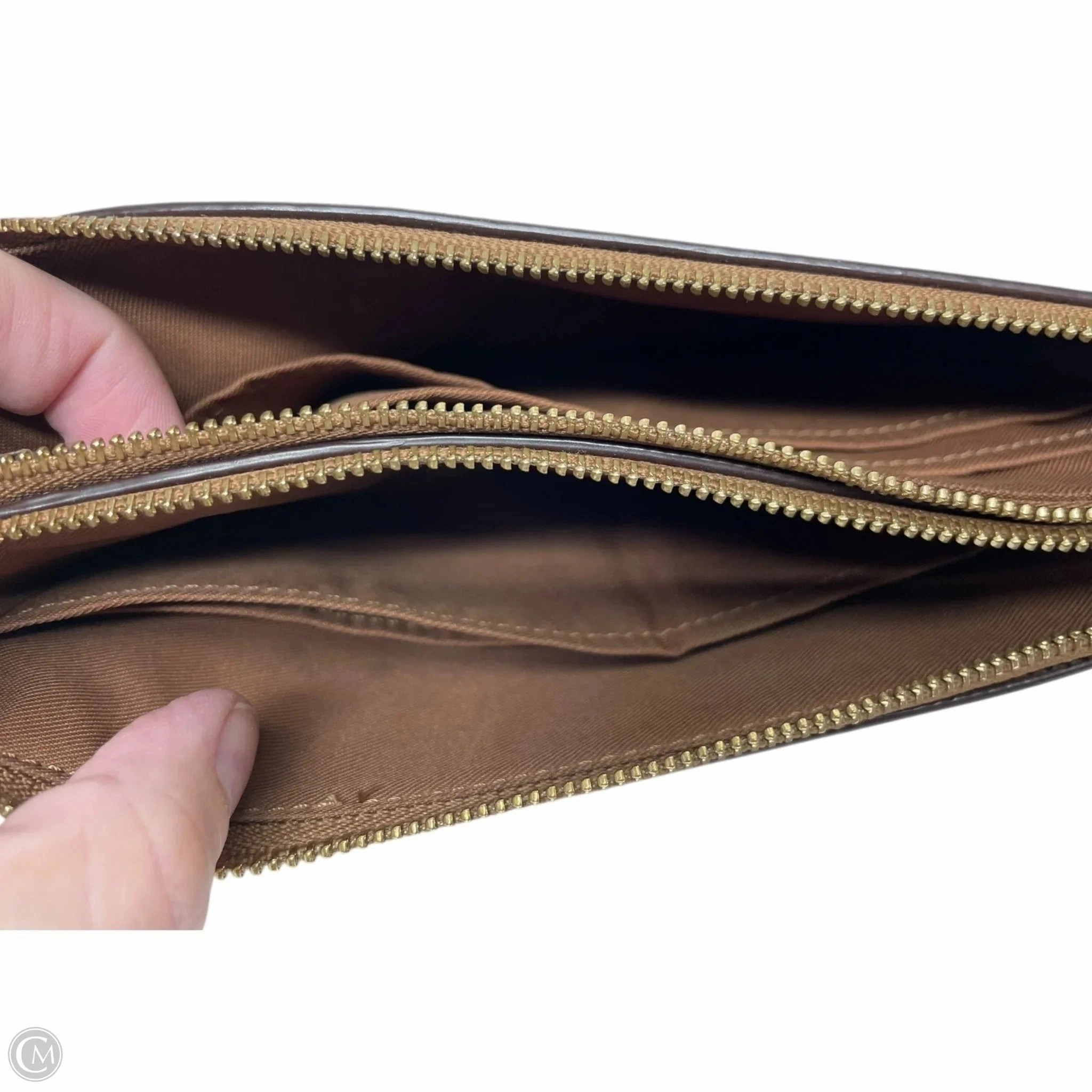 Wristlet Designer By Coach, Size: Medium