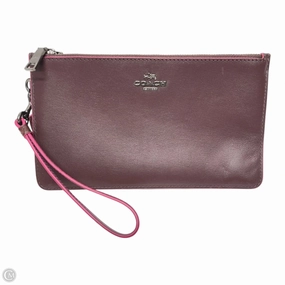 Wristlet Designer By Coach, Size: Medium