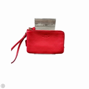 Wristlet Designer By Coach, Size: Medium