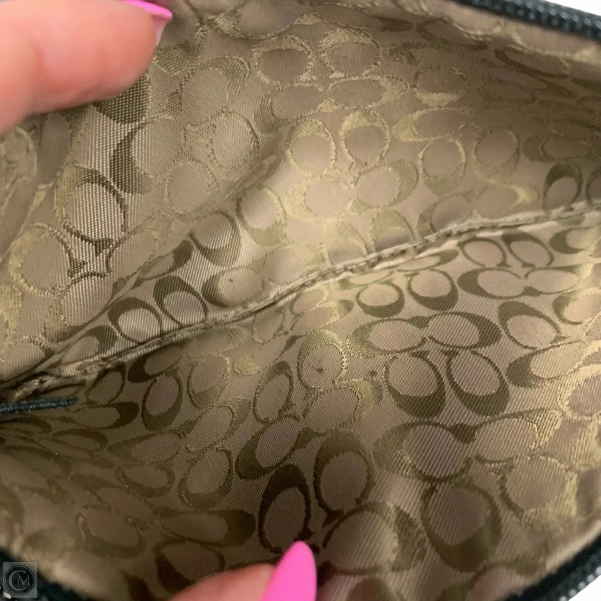 Wristlet Designer By Coach, Size: Medium