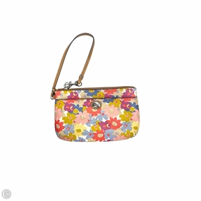 Wristlet Designer By Coach, Size: Medium