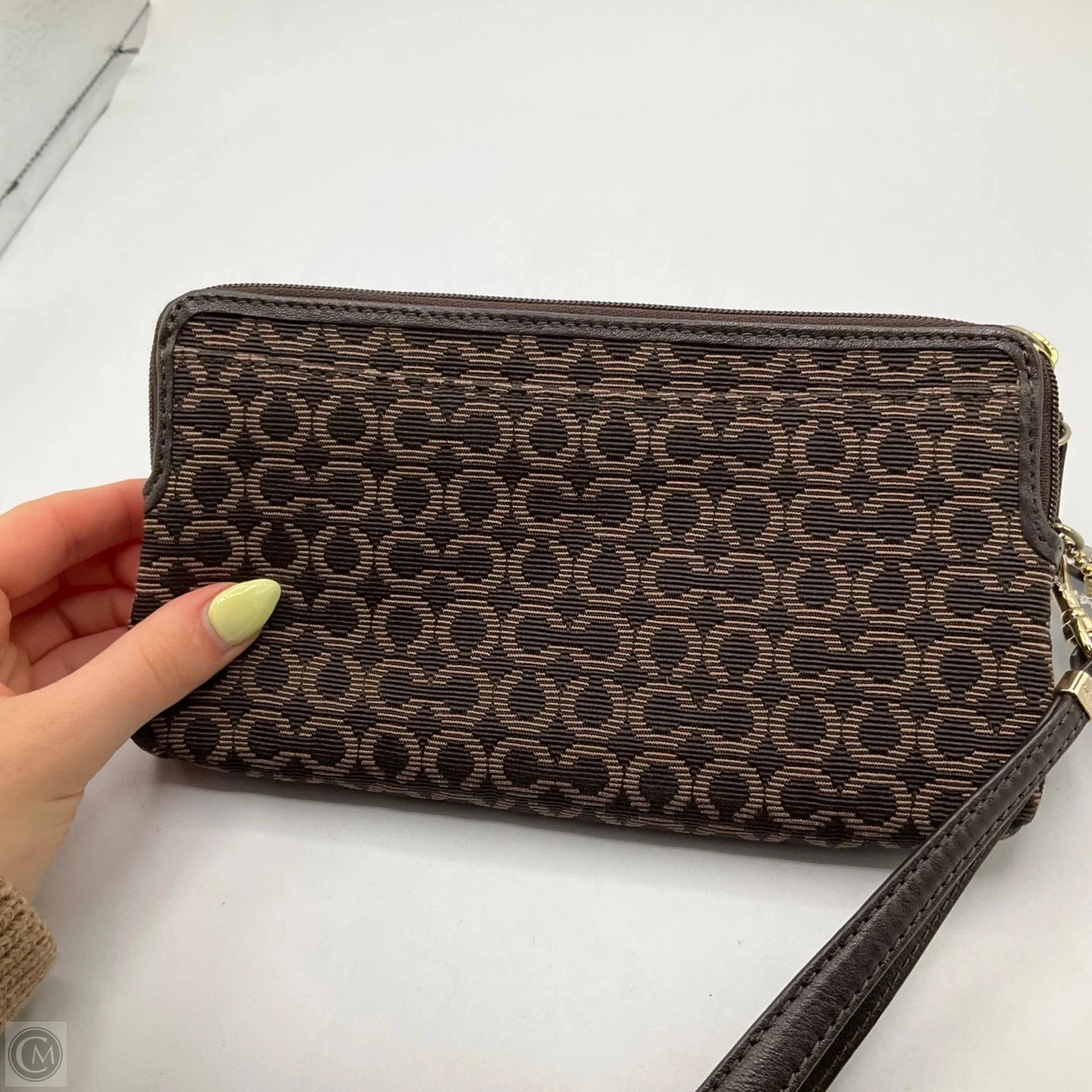 Wristlet Designer By Coach, Size: Medium