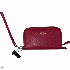Wristlet Designer By Coach, Size: Medium