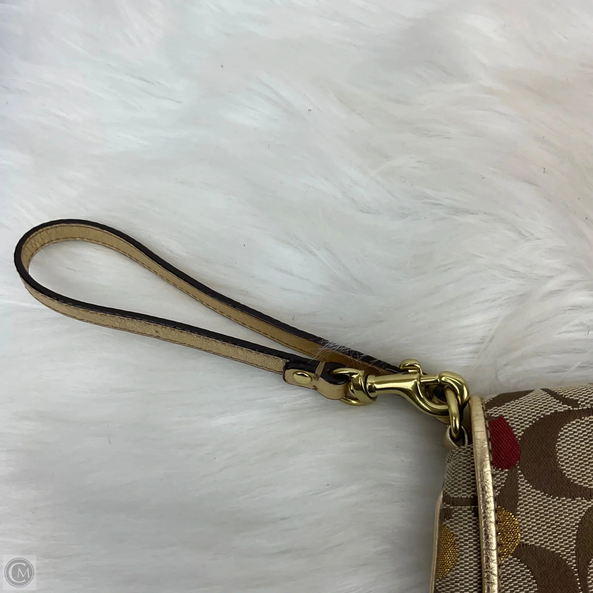 Wristlet Designer By Coach, Size: Medium
