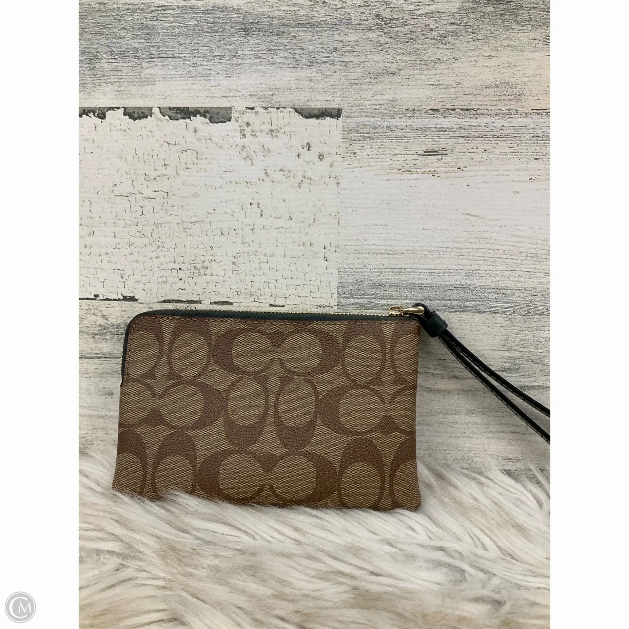Wristlet Designer By Coach, Size: Medium