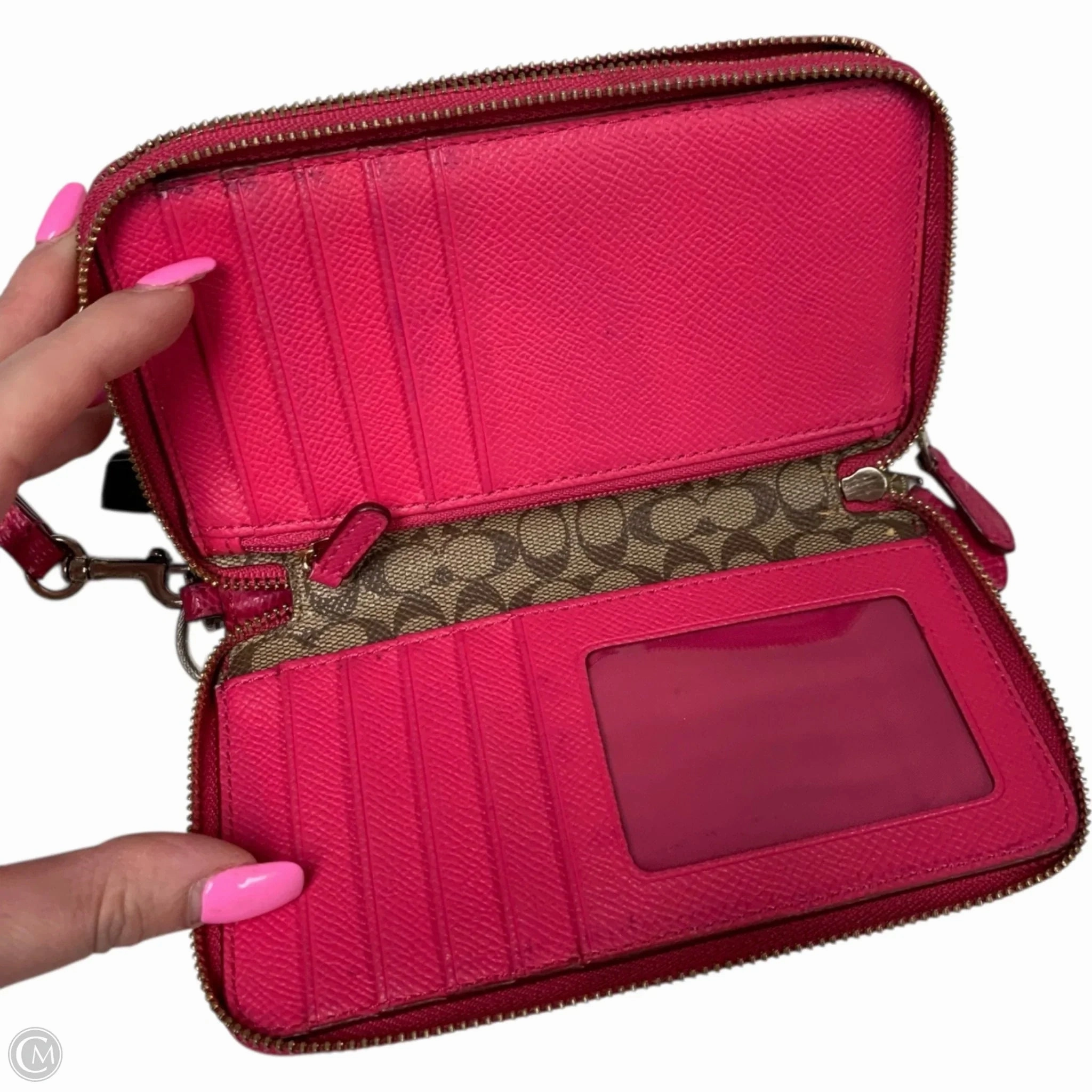 Wristlet Designer By Coach, Size: Medium
