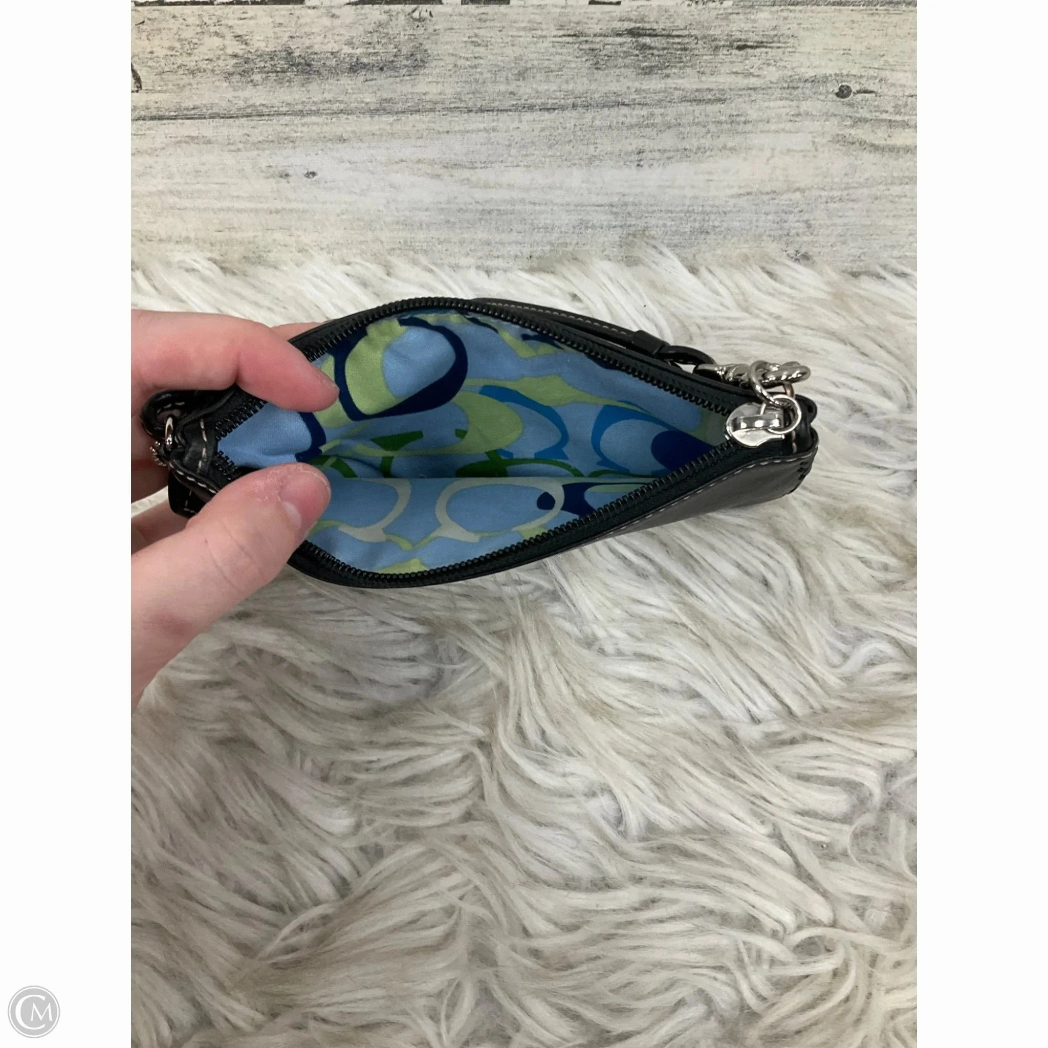 Wristlet Designer By Coach, Size: Medium