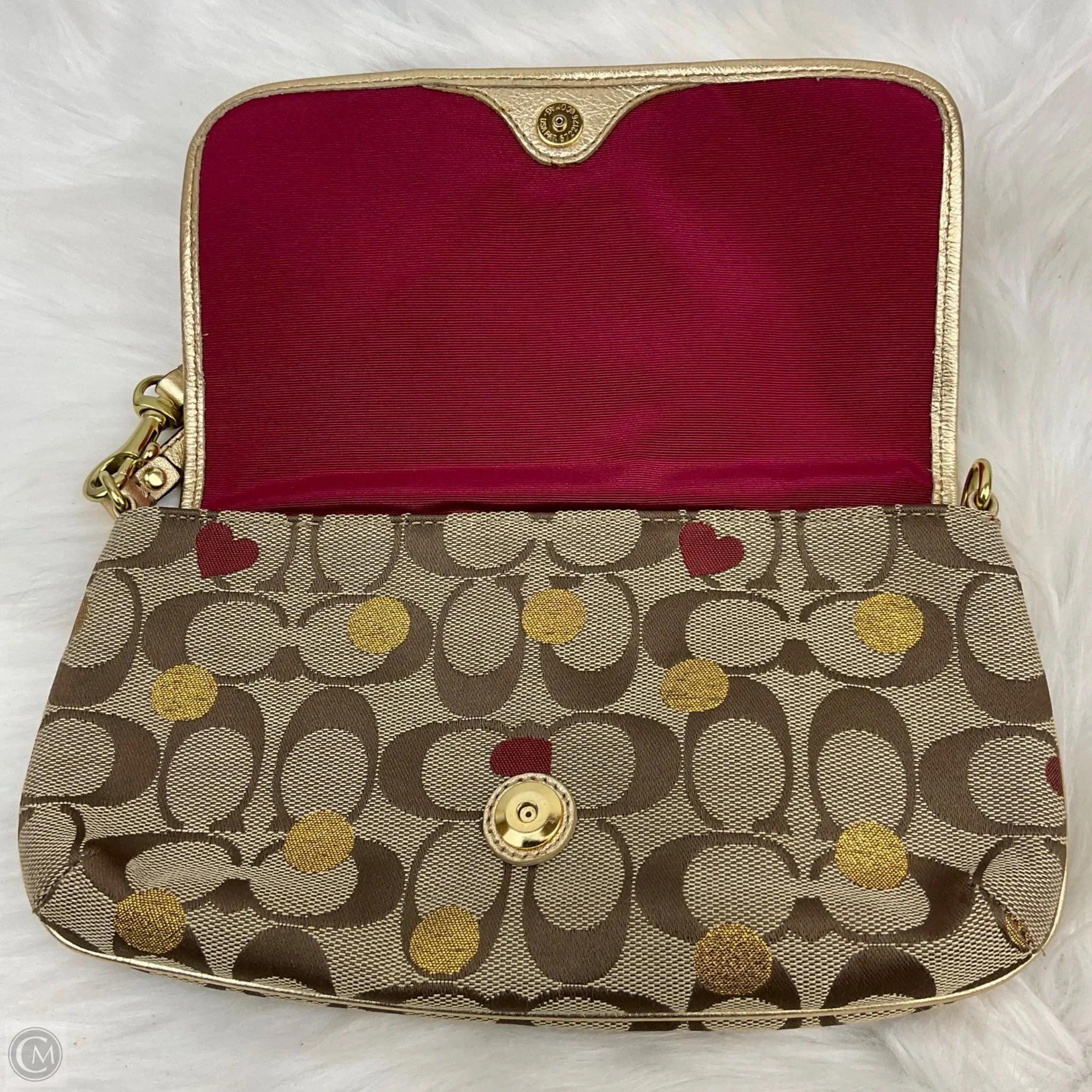 Wristlet Designer By Coach, Size: Medium