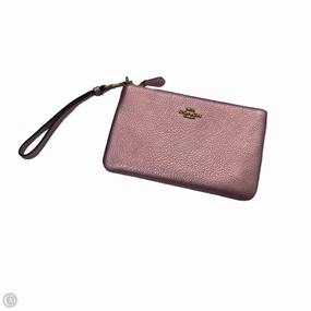 Wristlet Designer By Coach, Size: Medium