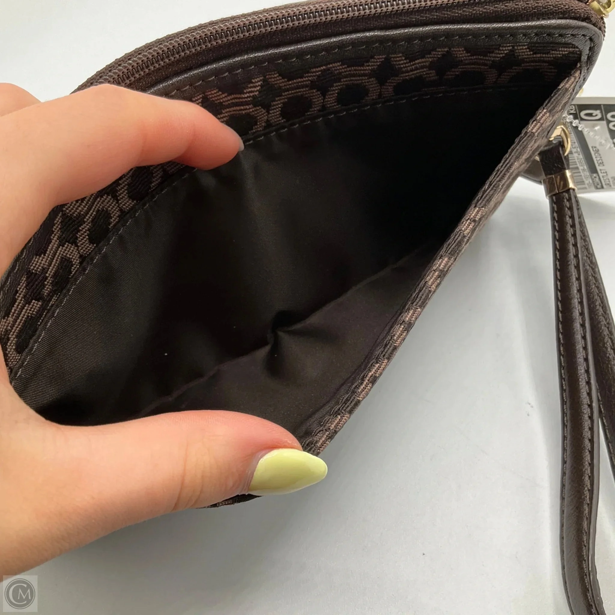Wristlet Designer By Coach, Size: Medium