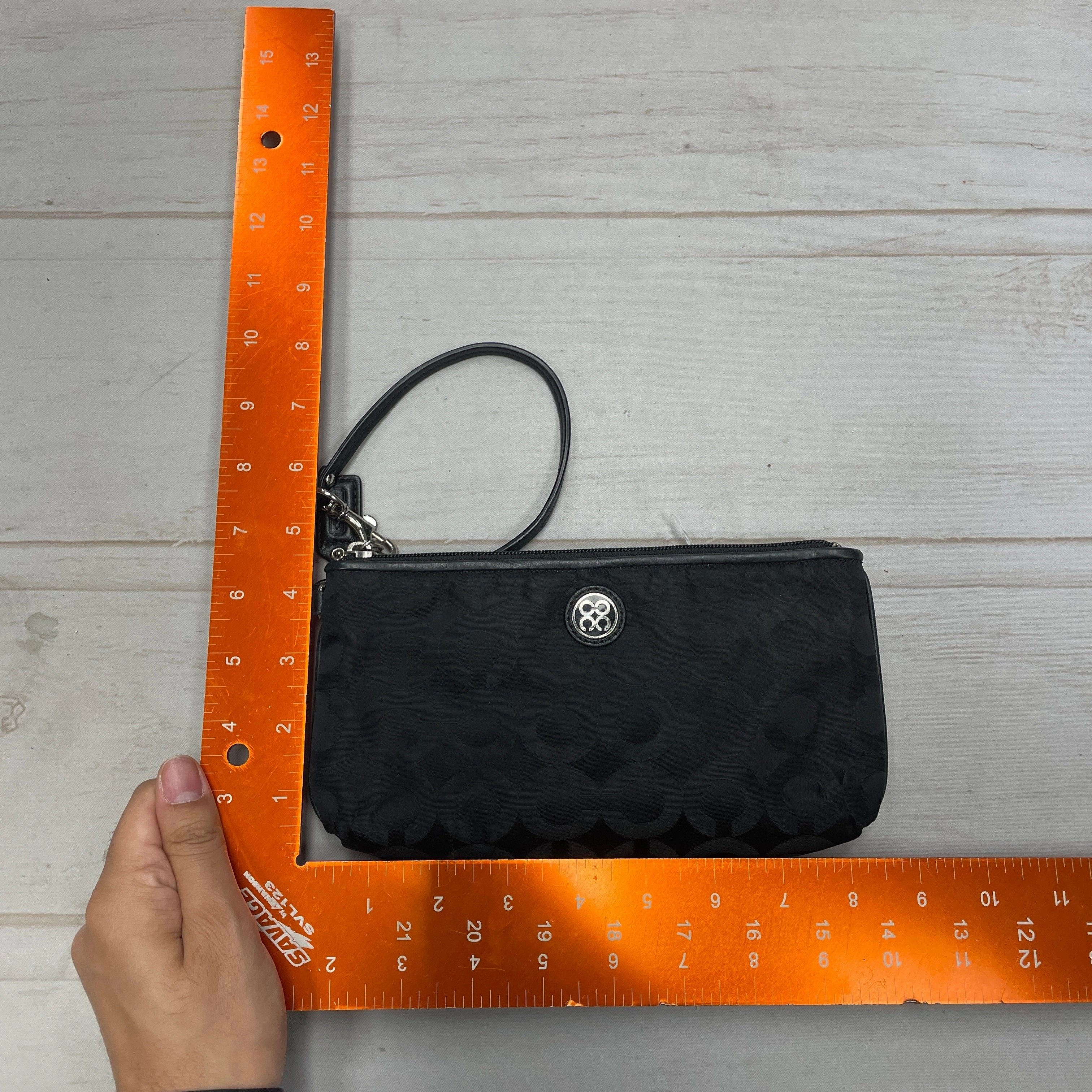 Wristlet Designer By Coach, Size: Medium