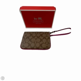 Wristlet Designer By Coach, Size: Medium