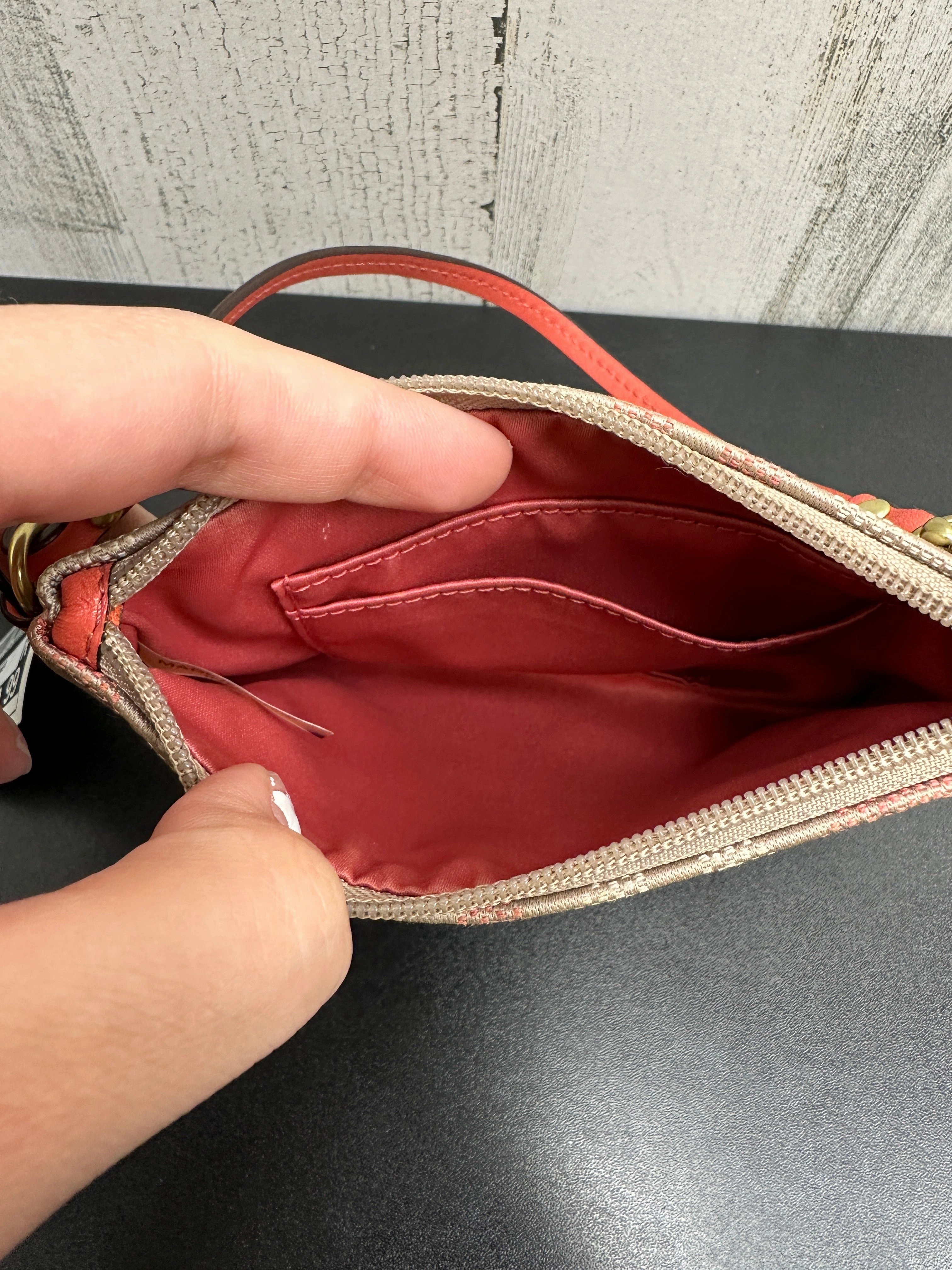 Wristlet Designer By Coach  Size: Small