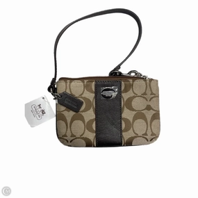 Wristlet Designer By Coach, Size: Small