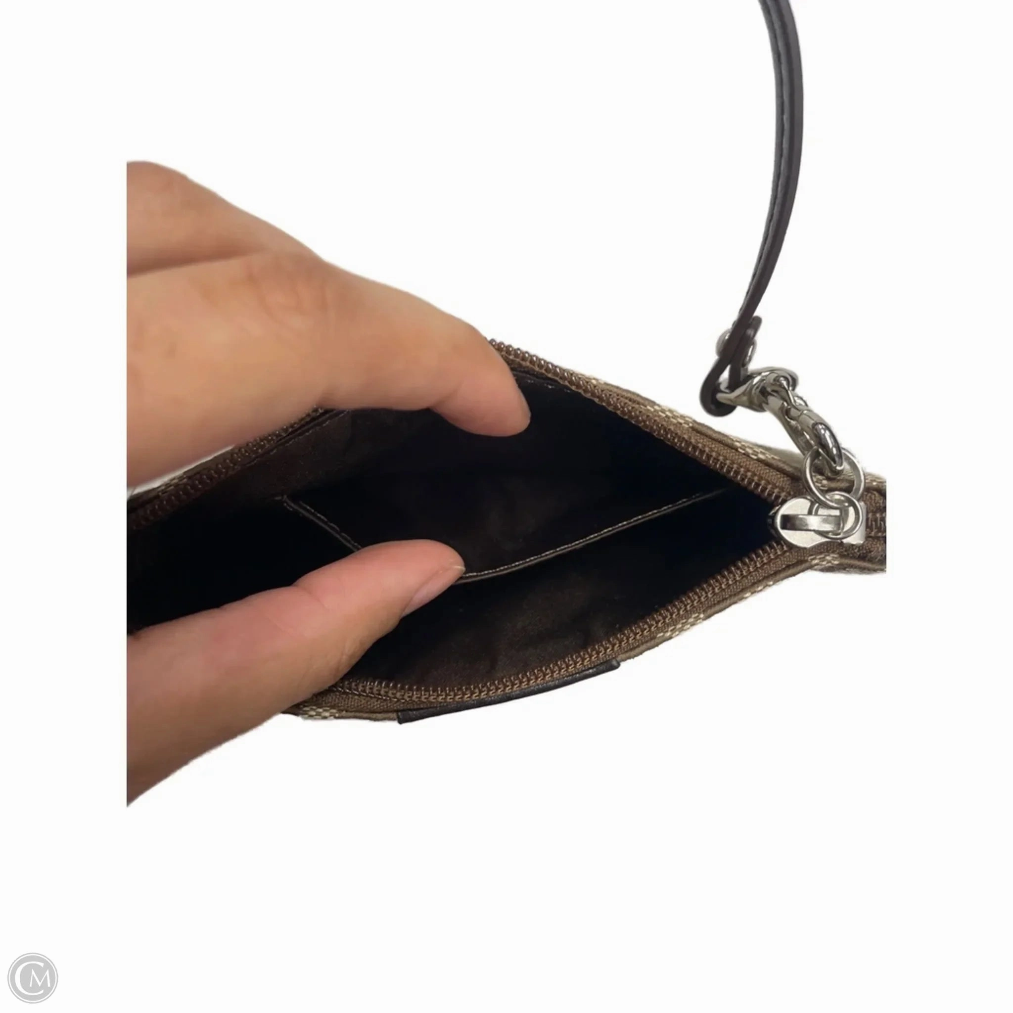 Wristlet Designer By Coach, Size: Small