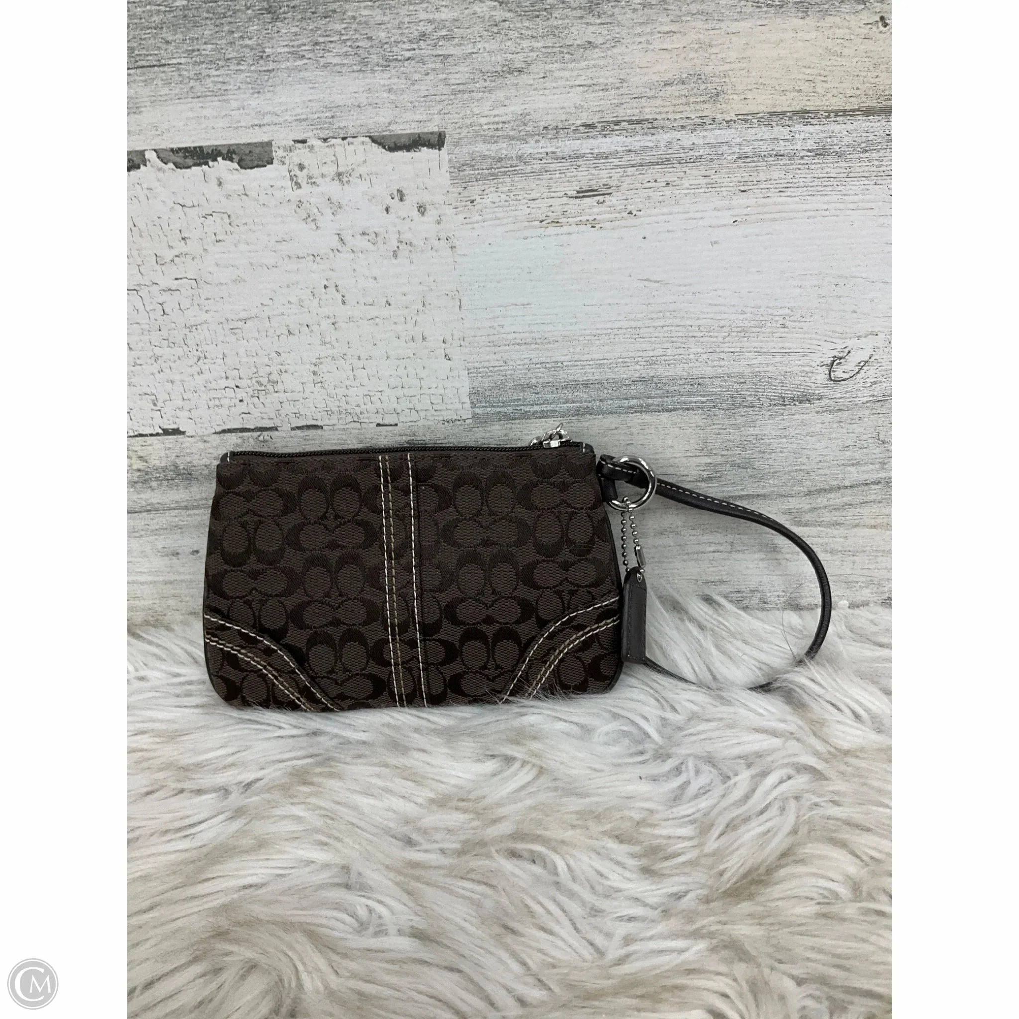 Wristlet Designer By Coach, Size: Small