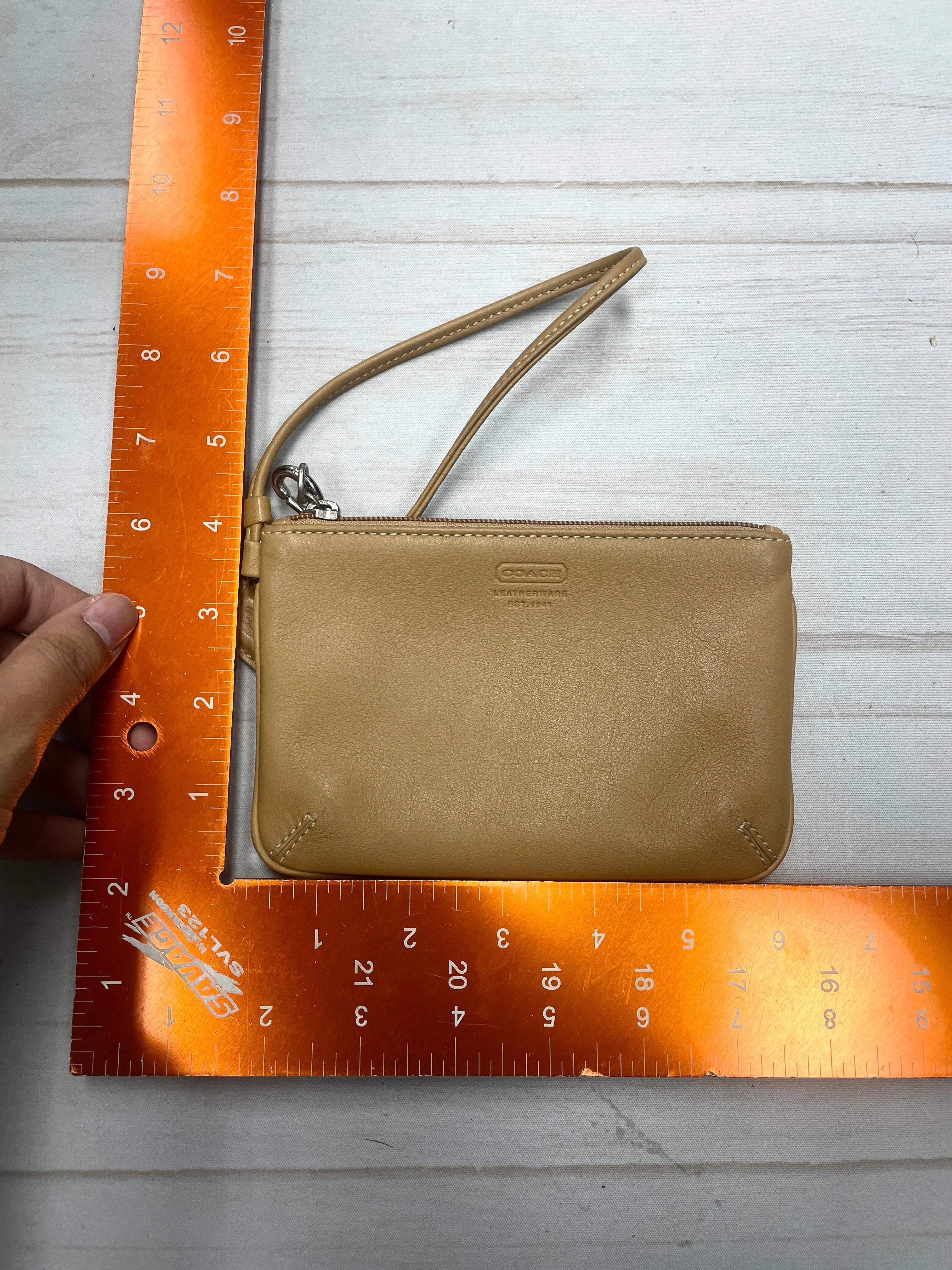 Wristlet Designer By Coach, Size: Small